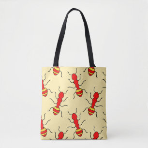 Ant seamless pattern vintageant, abstract, animal, tote bag
