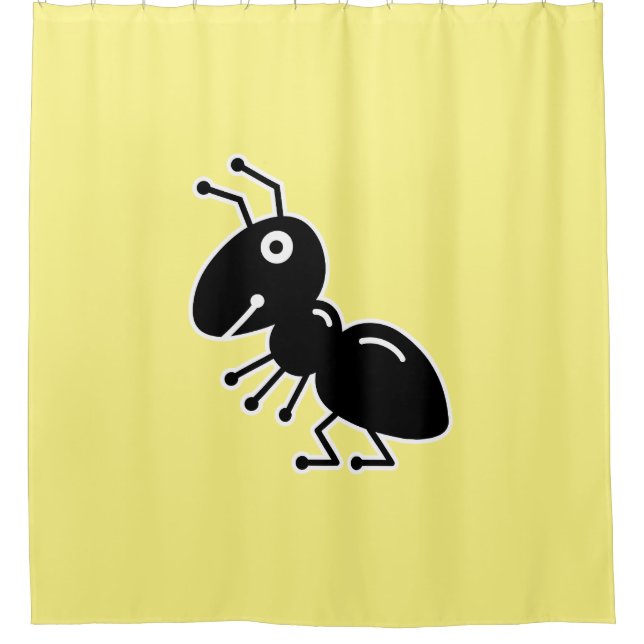 Ant Shower Curtain (Front)