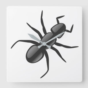 Ant Square Wall Clock