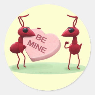 Ant Valentine's Day Sticker