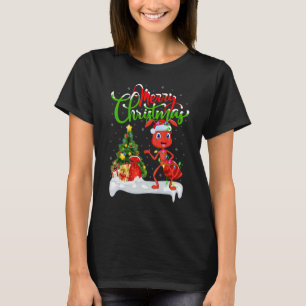 Ant Xmas Decorations Santa Ant Christmas T-Shirt