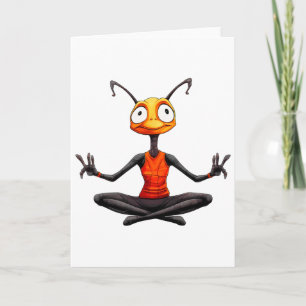 Ant Yogi Card