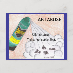 ANTABUSE postcard