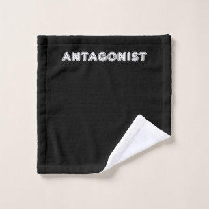 Antagonist Men Women Villain Movie Acter Acting. Wash Cloth