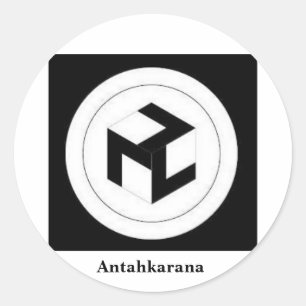 Antahkarana, Antahkarana Classic Round Sticker