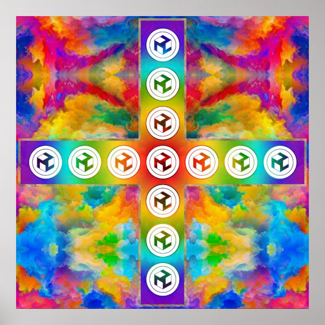 Antahkarana Cross - Male Antahkarana Poster (Front)