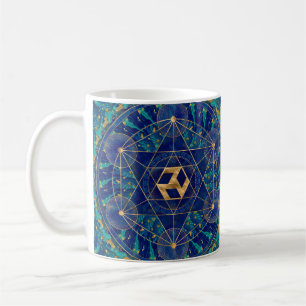 Antahkarana in Sacred Geometry Ornament Coffee Mug