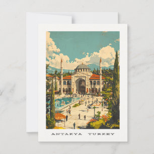 Antakya Turkey Travel Postcard