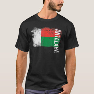 Antalaha Madagascar Flag For Malagasy Men Women Ki T-Shirt