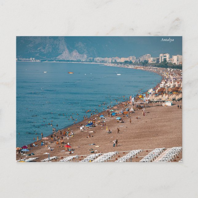 Antalya Turkey Konyaalti Sea Holiday Coast Gezi  (Front)