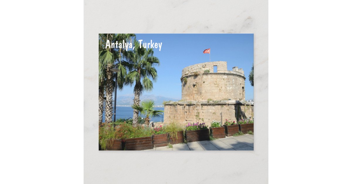 Antalya, Turkey Postcard Zazzle
