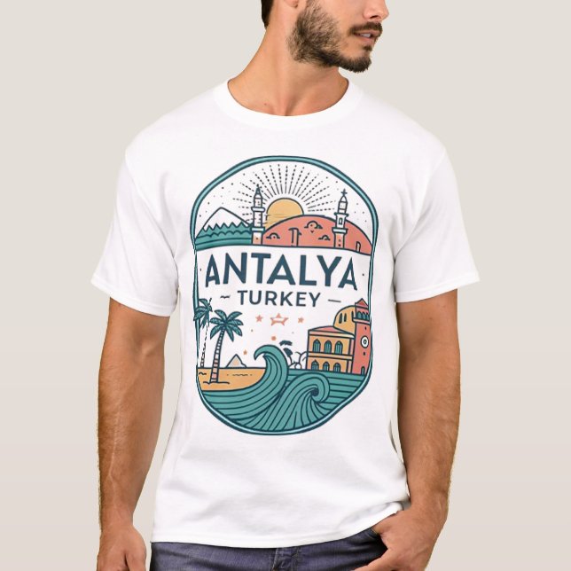 ANTALYA, TURKEY T-Shirt (Front)