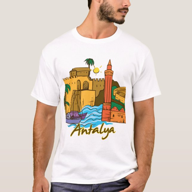 Antalya Turkey T-Shirt (Front)