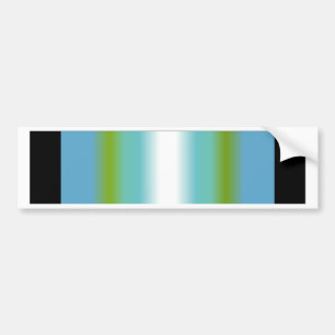 Antarctic Service Ribbon Bumper Sticker