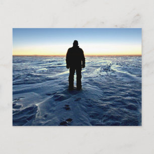 Antarctic Sunset Postcard