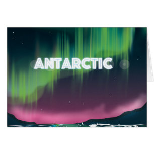 Antarctic Travel Poster