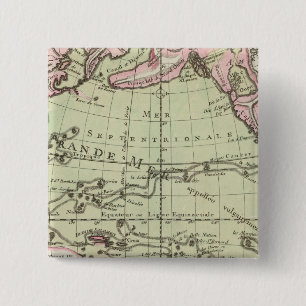 Antarctica 15 Cm Square Badge