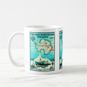 Antarctica 1956 coffee mug