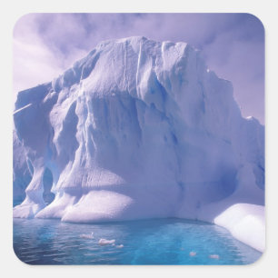 Antarctica. Antarctic icescapes Square Sticker