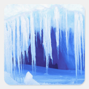 Antarctica, Australian Antarctic Territory. 2 Square Sticker