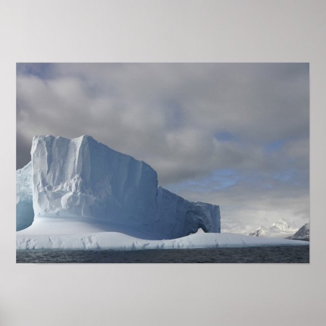 Antarctica, Bransfield Strait, Afternoon sun 2 Poster (Front)