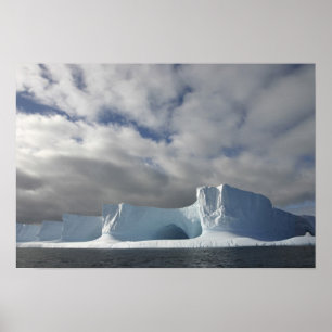 Antarctica, Bransfield Strait, Afternoon sun Poster