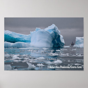 Antarctica Cierva Cove Peninsula Poster
