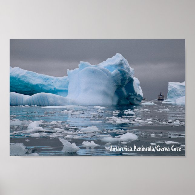Antarctica Cierva Cove Peninsula Poster (Front)