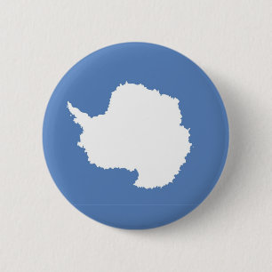 Antarctica continent flag symbol 6 cm round badge
