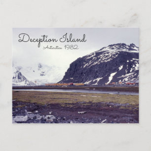 Antarctica Deception Island South Shetland Islands Postcard