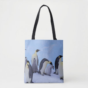 Antarctica, Emporer Penguins Tote Bag