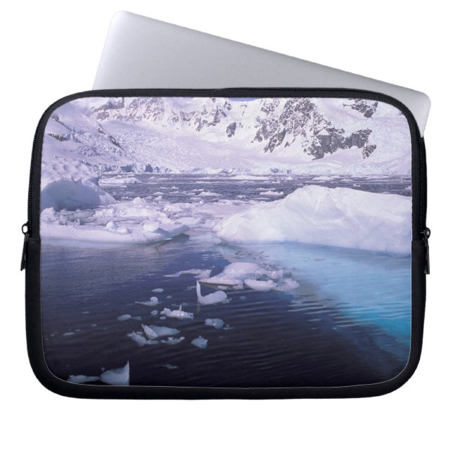 Antarctica. Expedition through icescapes Laptop Sleeve (Front)