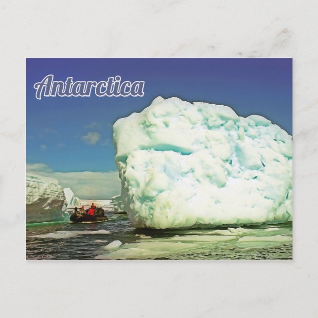 Antarctica explorer postcard (Front)