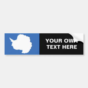Antarctica Flag Bumper Sticker