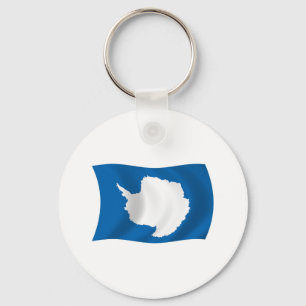Antarctica Flag Keychain