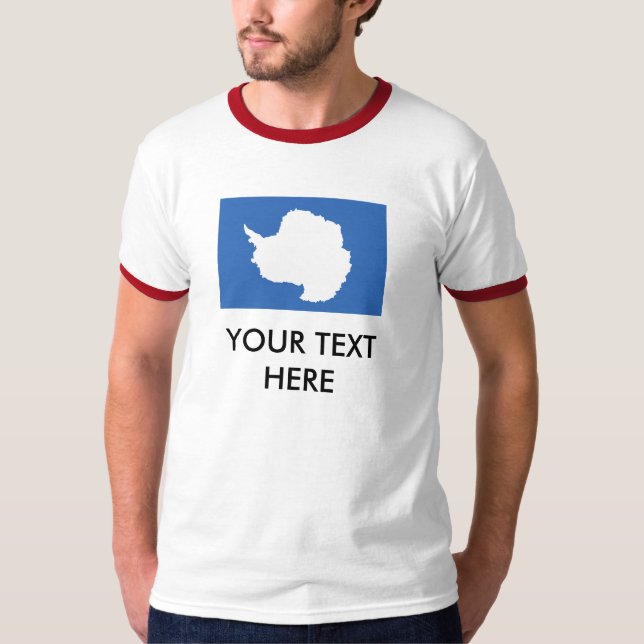 Antarctica Flag T-Shirt (Front)