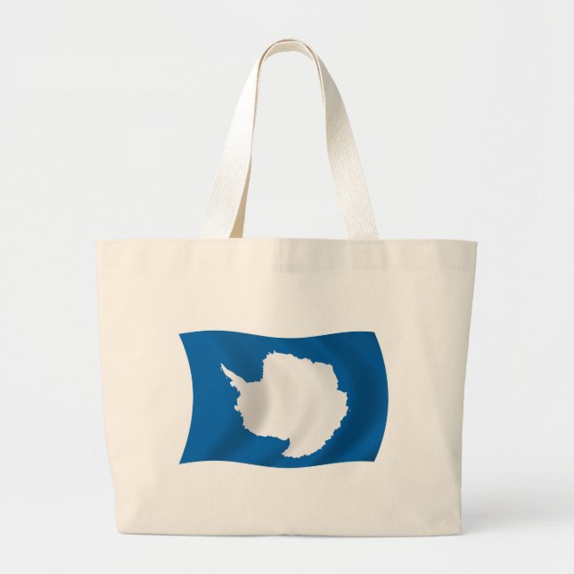 Antarctica Flag Tote Bag (Front)