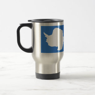 Antarctica High quality Flag Travel Mug