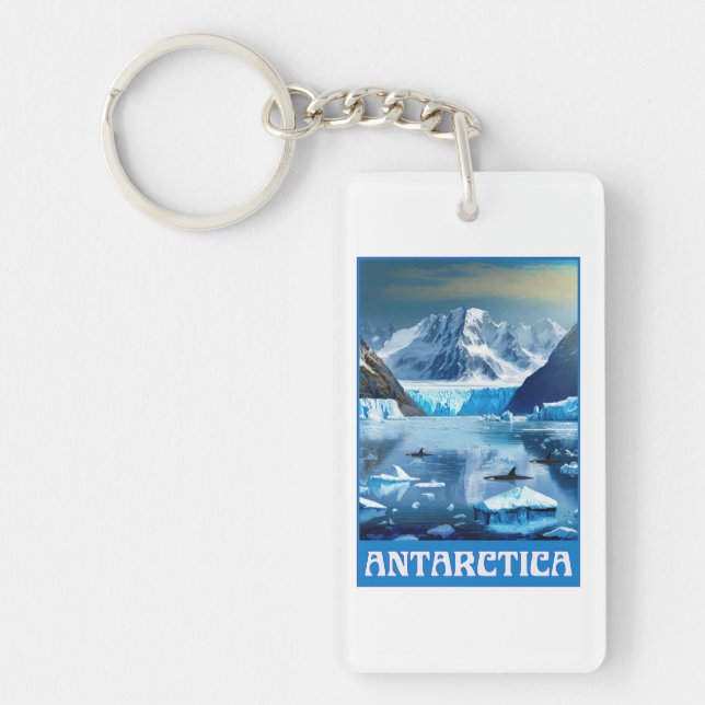 Antarctica Key Ring (Front)