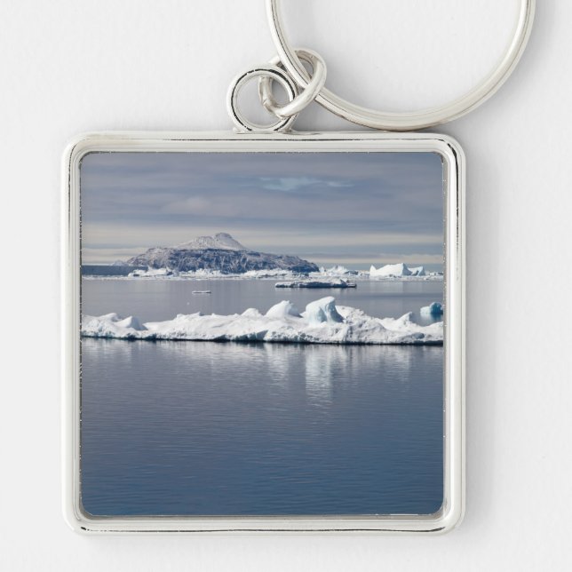 Antarctica landscape key ring (Front)