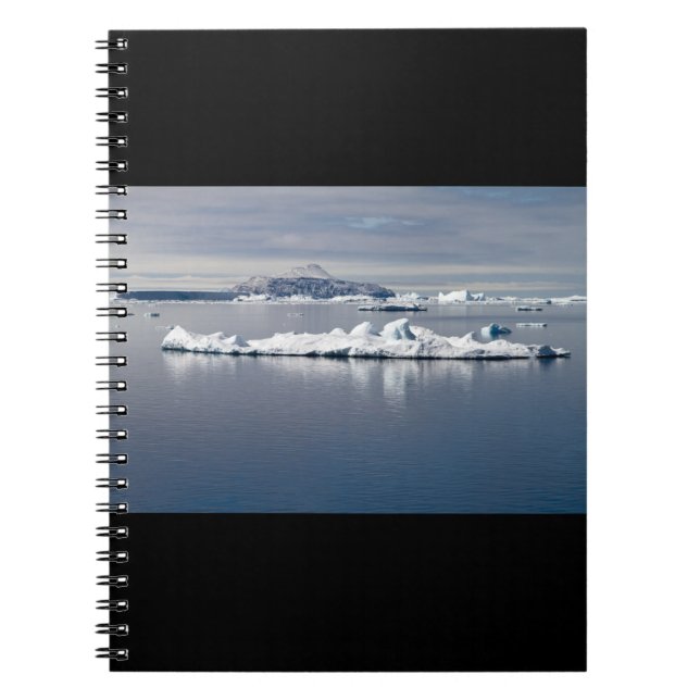 Antarctica landscape notebook (Front)