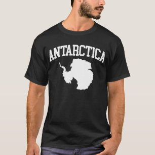 Antarctica Map Of Antarctica T-Shirt