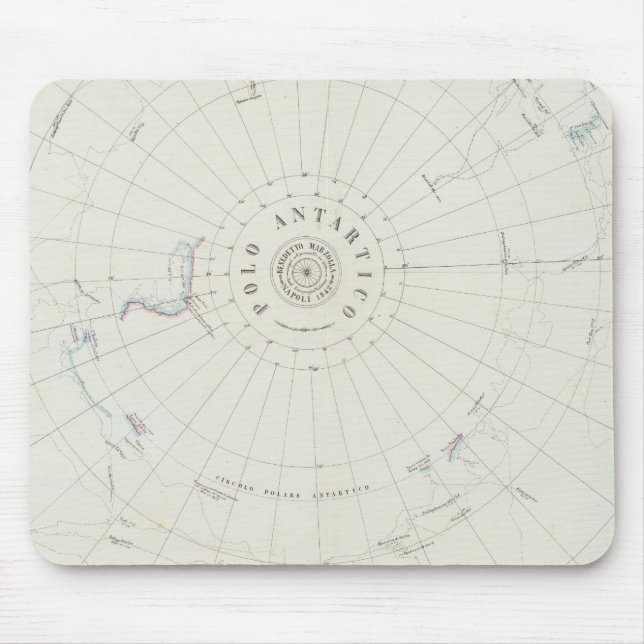 Antarctica Mouse Mat (Front)