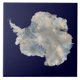 Antarctica (NASA Blue Marble Imagery) Tile
