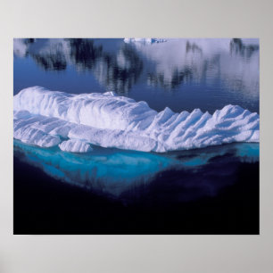 Antarctica, Paradise Bay. Iceberg in crystal Poster