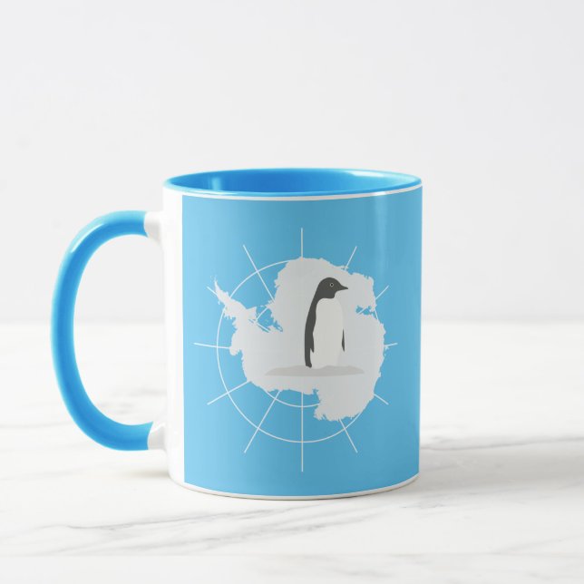 Antarctica - Penguin Empire Mug (Left)