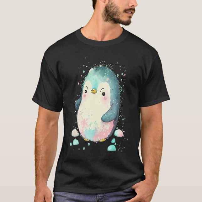 Antarctica Penguin Fans Cute Penguin Animal   2 T-Shirt (Front)