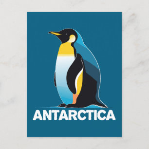 Antarctica Penguin Postcard
