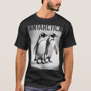 Antarctica Penguins The International Continent T-Shirt