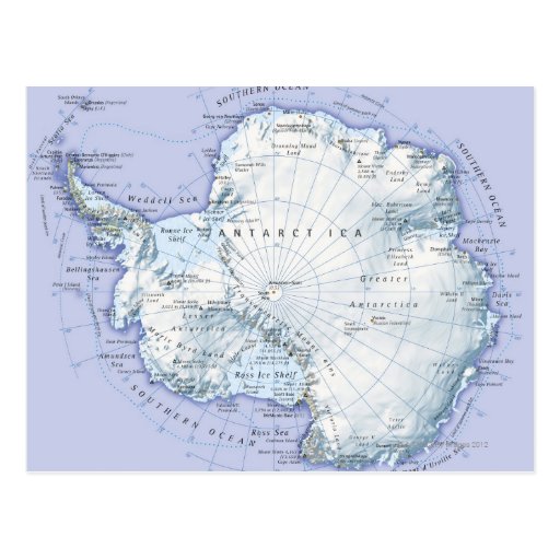 Image of Antarctica Postcard